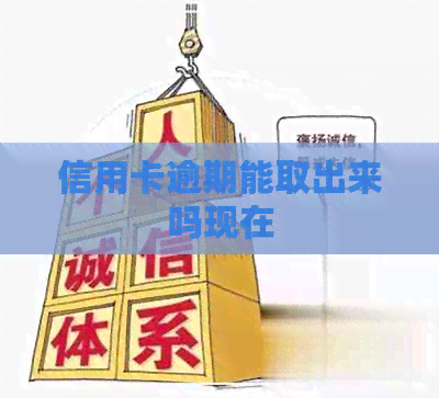 信用卡逾期能取出来吗现在