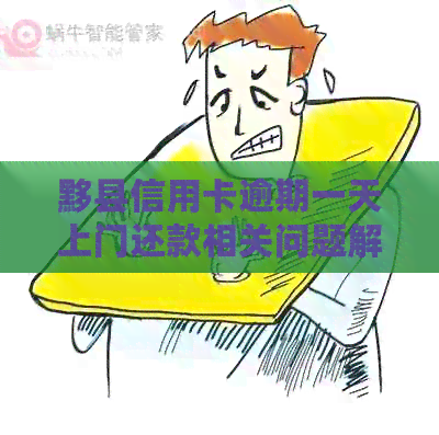 黟县信用卡逾期一天上门还款相关问题解答