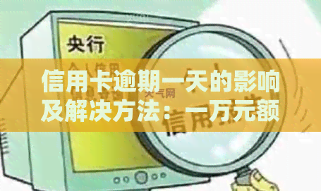 信用卡逾期一天的影响及解决方法：一万元额度是否会受影响？