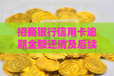 招商银行信用卡逾期全额还清及后续处理建议
