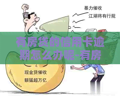 有房贷的信用卡逾期怎么办呢-有房贷信用卡逾期了怎么办