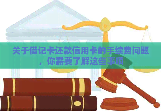 关于借记卡还款信用卡的手续费问题，你需要了解这些事项