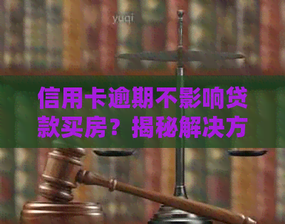 信用卡逾期不影响贷款买房？揭秘解决方案和注意事项！