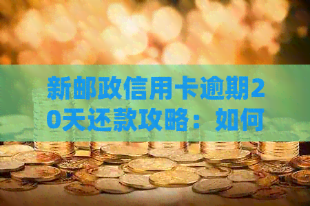 新邮政信用卡逾期20天还款攻略：如何处理并避免影响信用？