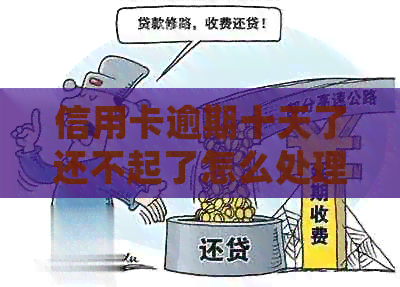 信用卡逾期十天了还不起了怎么处理：40块钱逾期十天后的解决办法