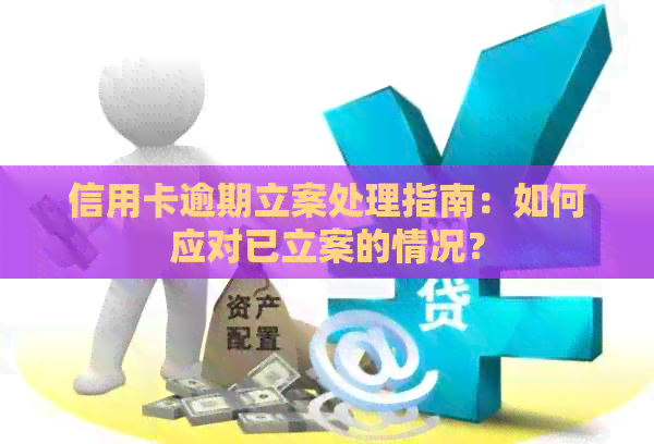 信用卡逾期立案处理指南：如何应对已立案的情况？