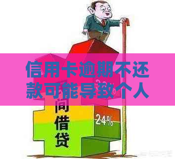 信用卡逾期不还款可能导致个人信用受损，甚至被列入黑名单
