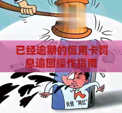 已经逾期的信用卡罚息追回操作指南