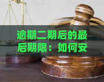 逾期二期后的最后期限：如何安全地偿还农行信用卡债务