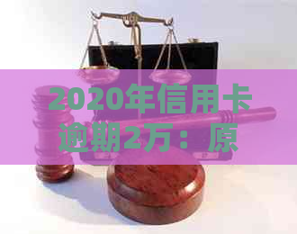 2020年信用卡逾期2万：原因、影响与解决策略全面解析