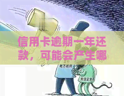 信用卡逾期一年还款，可能会产生哪些影响及应对措？
