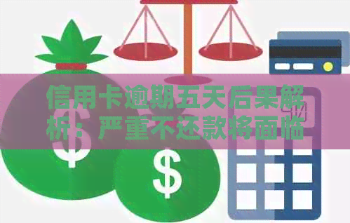 信用卡逾期五天后果解析：严重不还款将面临什么？