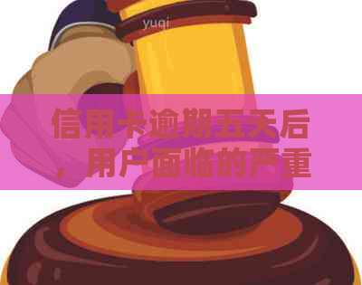 信用卡逾期五天后，用户面临的严重后果及解决方法大揭秘！