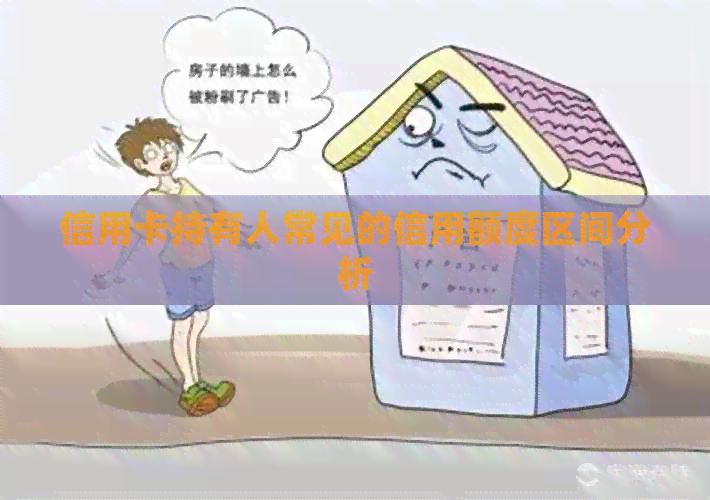 信用卡持有人常见的信用额度区间分析