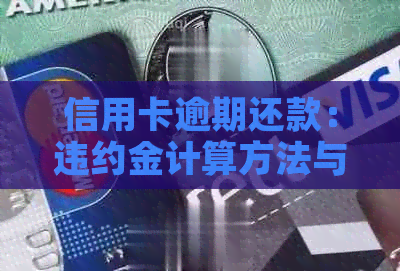 信用卡逾期还款：违约金计算方法与影响分析