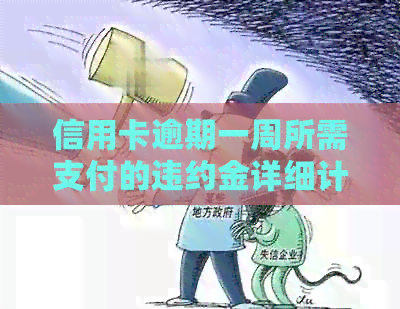 信用卡逾期一周所需支付的违约金详细计算方法与标准解析