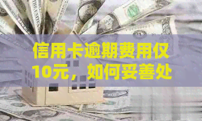 信用卡逾期费用仅10元，如何妥善处理？