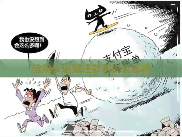 信用卡逾期还款两次会怎样