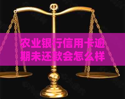 农业银行信用卡逾期未还款会怎么样？如何避免逾期风险？