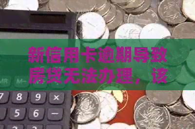 新信用卡逾期导致房贷无法办理，该如何应对与解决？