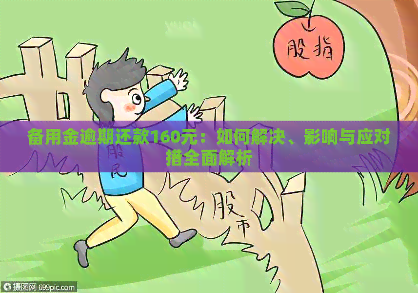 备用金逾期还款160元：如何解决、影响与应对措全面解析