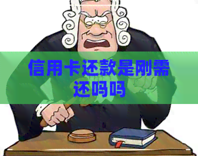 信用卡还款是刚需还吗吗