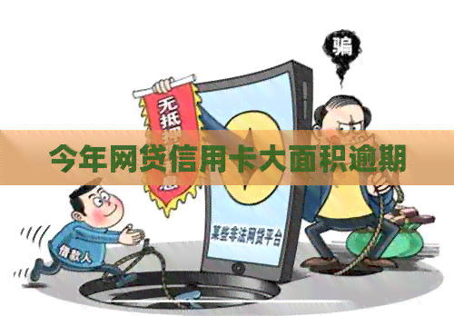 今年网贷信用卡大面积逾期