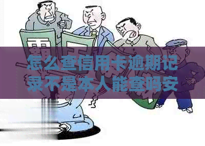 怎么查信用卡逾期记录不是本人能查吗安全吗？