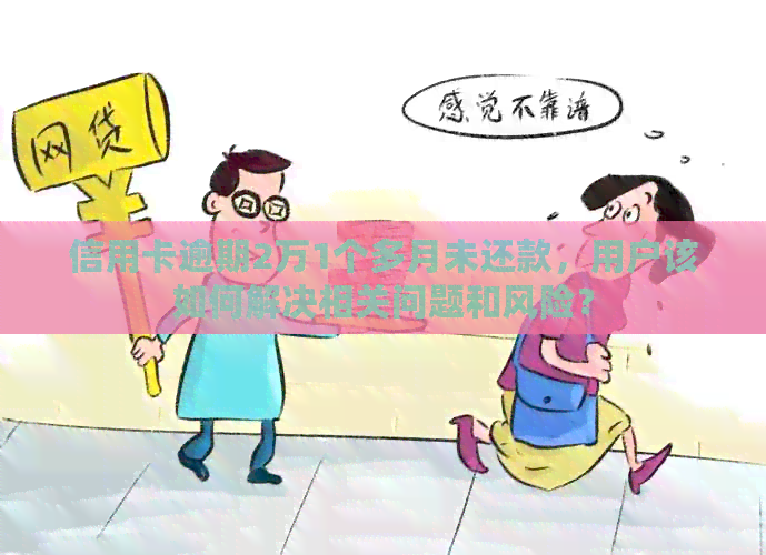 信用卡逾期2万1个多月未还款，用户该如何解决相关问题和风险？