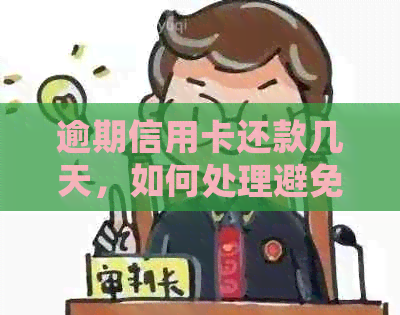 逾期信用卡还款几天，如何处理避免罚息和信用影响？