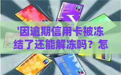 '因逾期信用卡被冻结了还能解冻吗？怎么办？'