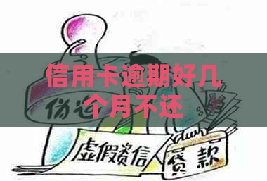 信用卡逾期好几个月不还 信用卡逾期好几个月不还