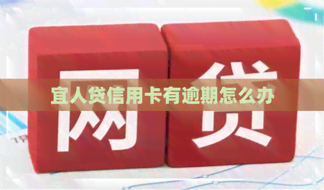 宜人贷信用卡有逾期怎么办