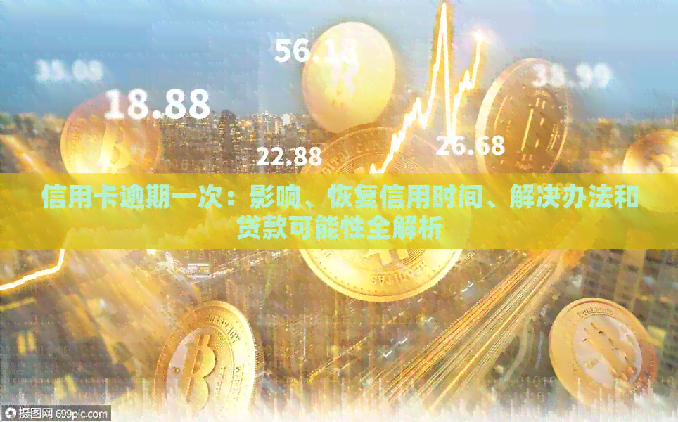 信用卡逾期一次：影响、恢复信用时间、解决办法和贷款可能性全解析