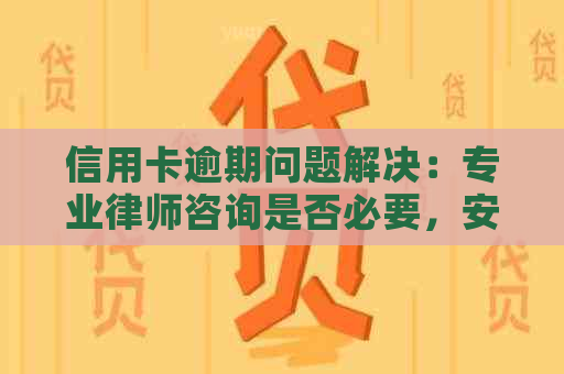 信用卡逾期问题解决：专业律师咨询是否必要，安全性如何评估？