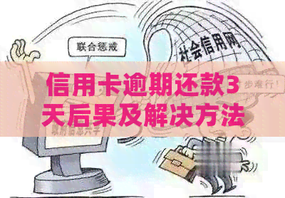 信用卡逾期还款3天后果及解决方法全面解析