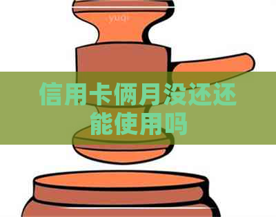 信用卡俩月没还还能使用吗