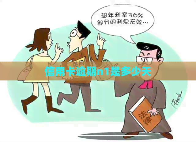 信用卡逾期n1是多少天