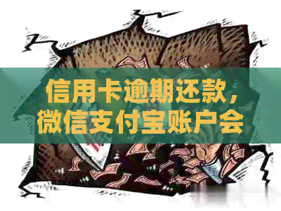 信用卡逾期还款，微信支付宝账户会受到法院冻结吗？如何避免这种情况？