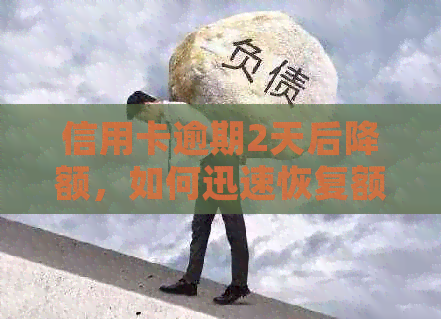 信用卡逾期2天后降额，如何迅速恢复额度并避免信用损失？