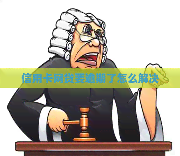信用卡网贷要逾期了怎么解决