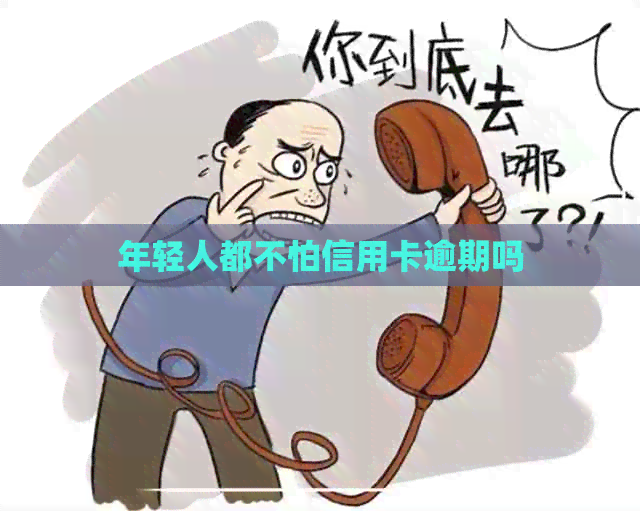 年轻人都不怕信用卡逾期吗