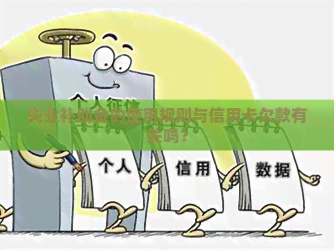 失业补助金的使用规则与信用卡欠款有关吗？