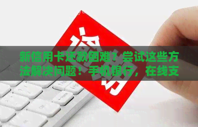新信用卡还款困难？尝试这些方法解决问题！手机银行，在线支付，逾期罚款。