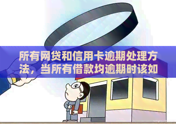 所有网贷和信用卡逾期处理方法，当所有借款均逾期时该如何应对