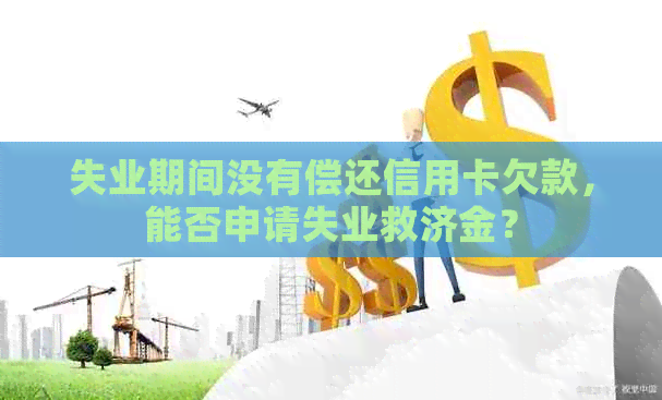 失业期间没有偿还信用卡欠款，能否申请失业救济金？