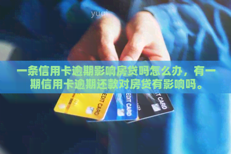 一条信用卡逾期影响房贷吗怎么办，有一期信用卡逾期还款对房贷有影响吗。
