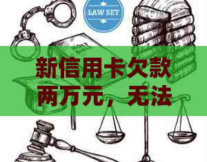 新信用卡欠款两万元，无法按时还款的应对策略