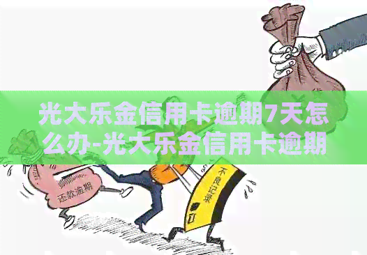 光大乐金信用卡逾期7天怎么办-光大乐金信用卡逾期7天怎么办理