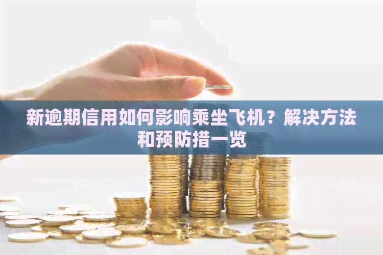 新逾期信用如何影响乘坐飞机？解决方法和预防措一览